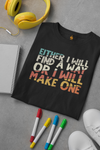 MAKE WAY mtv 100% COTTON T-SHIRT (UNISEX FIT)