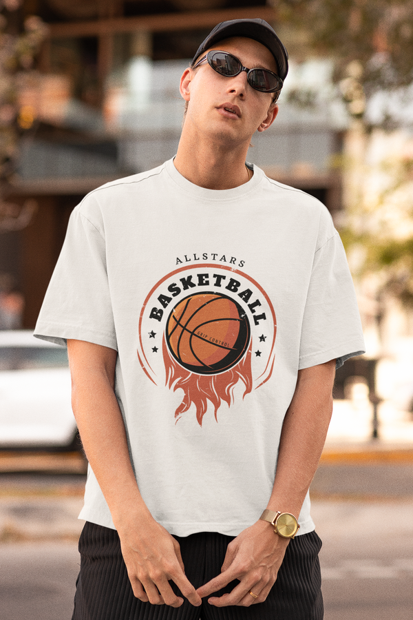 BASKETBALL OVERSIZED T-SHIRT (UNISEX FIT)