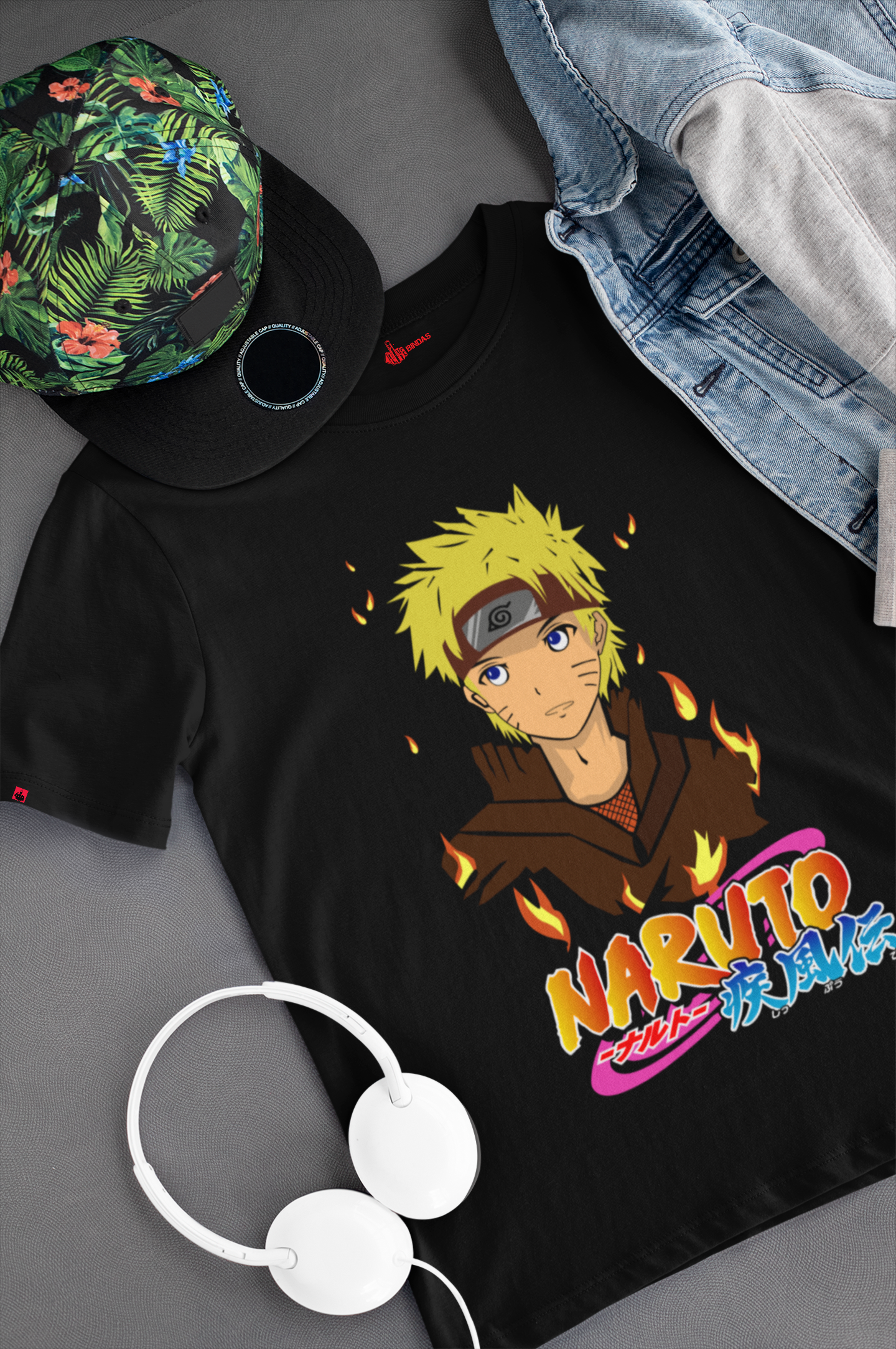 NARUTO NANDO PREMIUM COTTON TEE