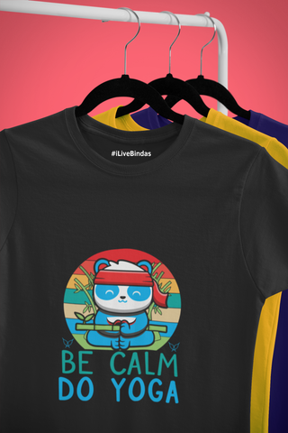 YOGA 100% COTTON T-SHIRT (UNISEX FIT)