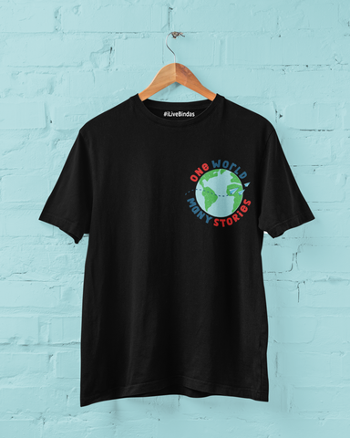 TRAVEL STORIES 100% COTTON T-SHIRT