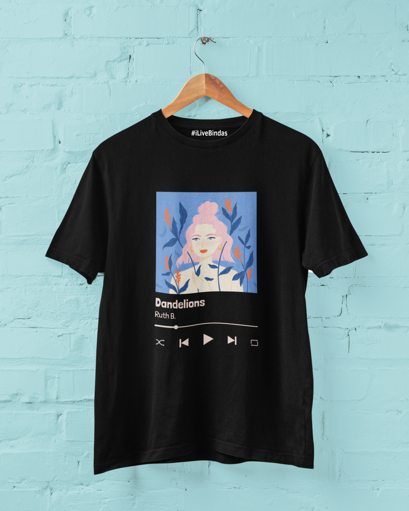 DANDELION 100% COTTON T-SHIRT