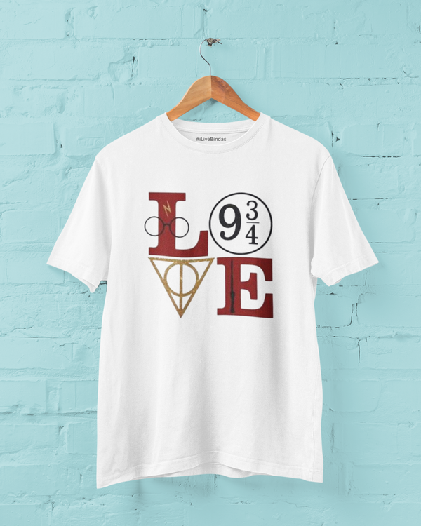 HARRY POTTER 9.3.4 COTTON T-SHIRT (UNISEX FIT)