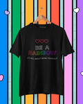 RAINBOW LOVE COTTON PREMIUM T-SHIRT (UNISEX FIT)