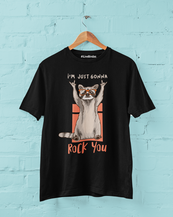 ROCK YOU DOG 100% COTTON T-SHIRT (UNISEX FIT)