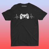 HEARTY GAMER 100% COTTON T-SHIRT (UNISEX FIT)