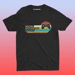 SOCIALIZING WITH GAMESE 100% COTTON T-SHIRT (UNISEX FIT)