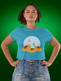 SUNFLOWER CROP TOP