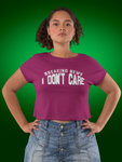 DON'T CARE CROP TOP