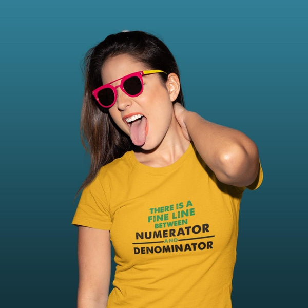There is a Fine Line (F)  - Mustard Yellow