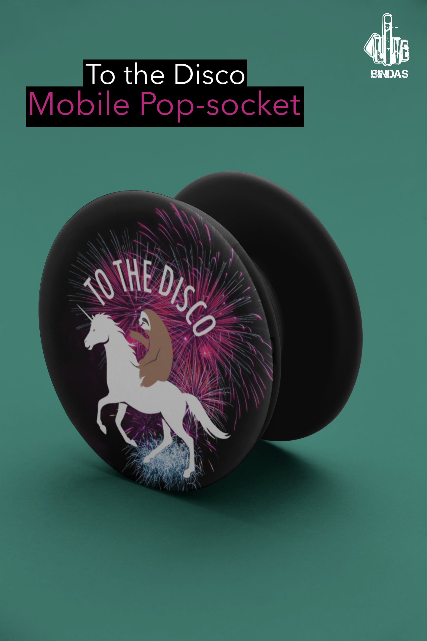 To the Disco Mobile Pop-Socket