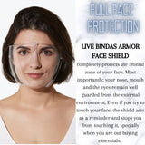 LIVE BINDAS ARMOR FACE SHIELD