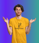 I Keep it Real (M) - Mustard Yellow