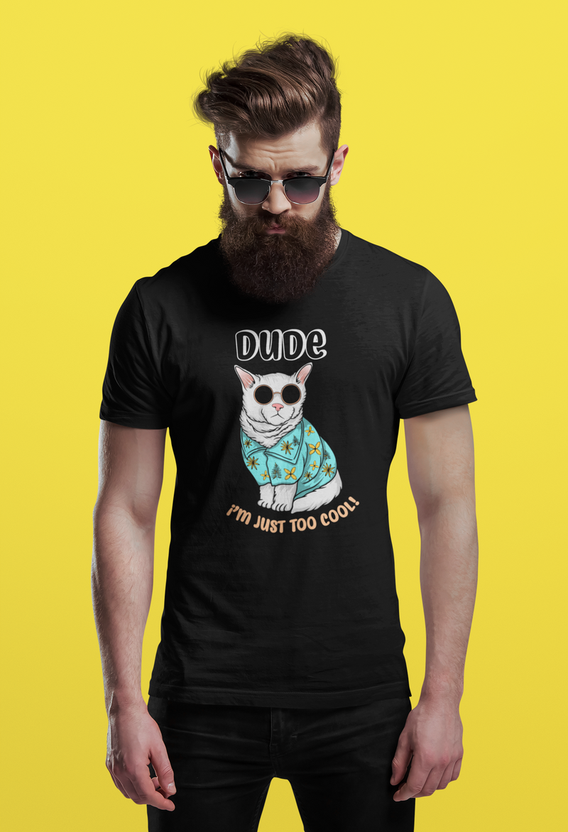 COOL DUDE 100% COTTON T-SHIRT (UNISEX FIT)