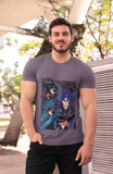 STEEL GREY SLAYER 100% COTTON T-SHIRT
