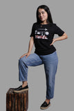 TIME TO TRAVEL BLACK (UNISEX FIT )
