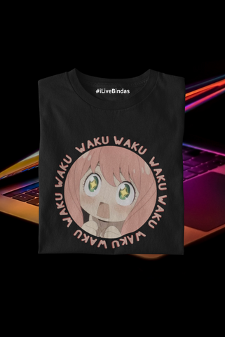 WAKU WAKU 100% COTTON T-SHIRT