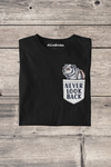 NEVER LOOK BACK 100% COTTON T-SHIRT