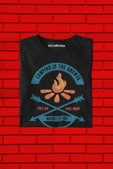 CAMPING 100% COTTON T-SHIRT (UNISEX FIT)