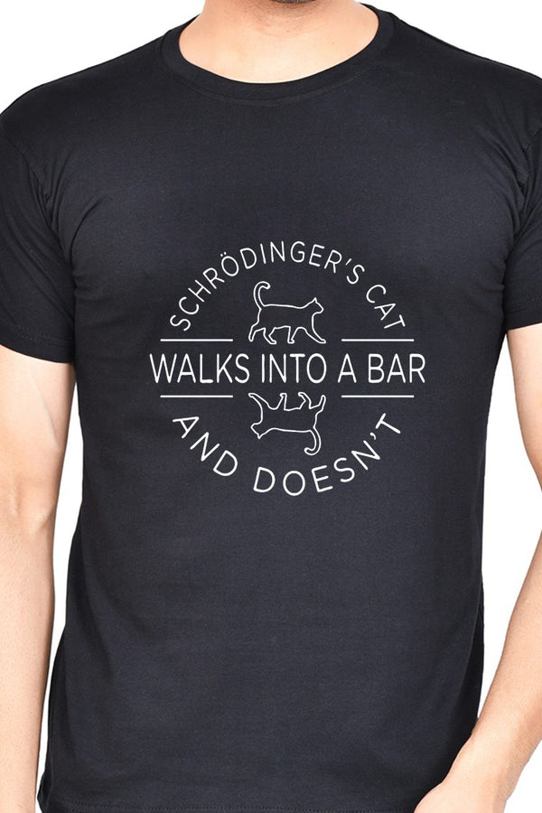 Schrodinger's Cat Walks Into a (M) - Black