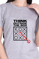 Think Outside the Box (F) - Grey