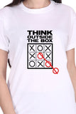 Think Outside the Box (F) - White